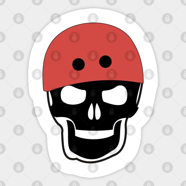 Scooter freestyle: SKULL Sticker by stuntscooter